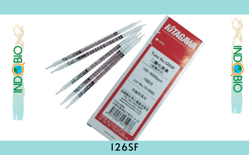 Ống test phát hiện khí 126SF Kitagawa test nhanh CO2 trong vệ sinh công nghiệp 100-4000 ppm 